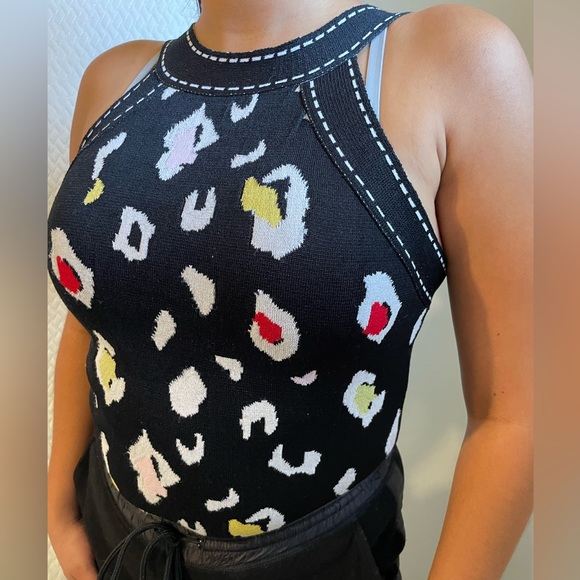 Vintage Halter Top sz M - Picture 1 of 7